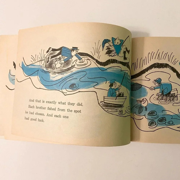 Vintage 1968 Six Foolish Fisherman Scholastic Book by Benjamin Elkin - Picture 10 of 13